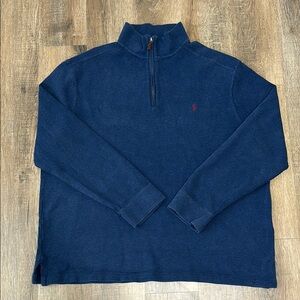 Polo by Ralph Lauren Blue Zip Up Sweater